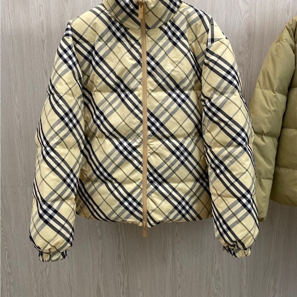 Burberry Jackets & Blazers - Burberry Beige Puffer Coat